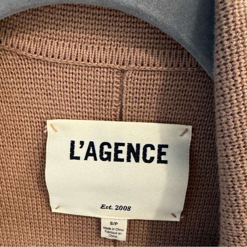 L’Agence Sofia knit blazer - camel - great condition - Picture 2 of 3